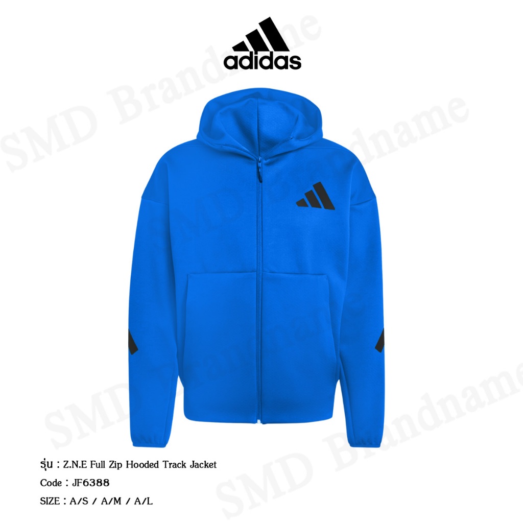 Adidas เสื้อแจ็คเก็ตแขนยาว รุ่น Z.N.E Full Zip Hooded Track Jacket