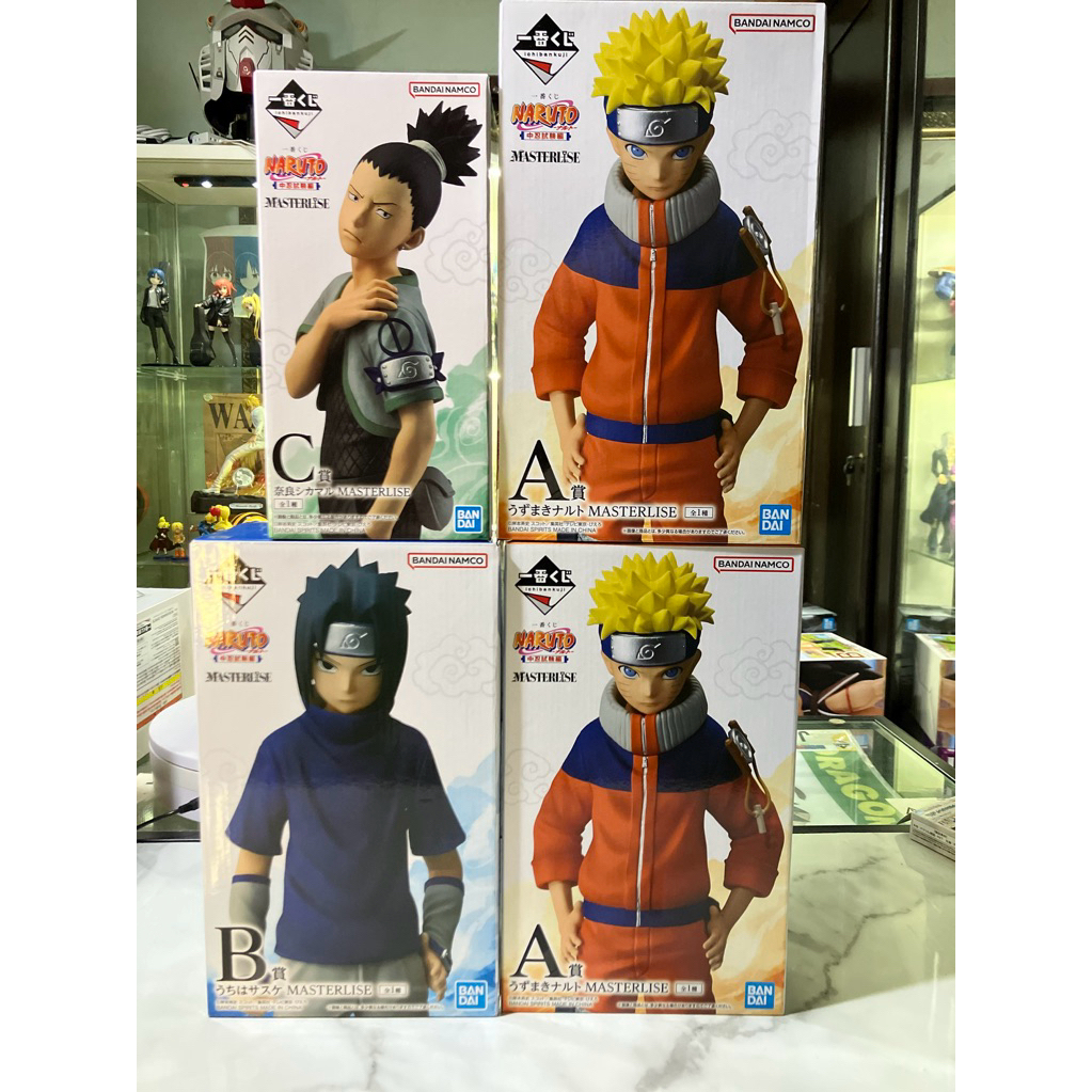 Ichiban Kuji Naruto Chunin Exam Edition - I Prize ACLLECT NARUTO vol.1 Complete Set of 15 Types