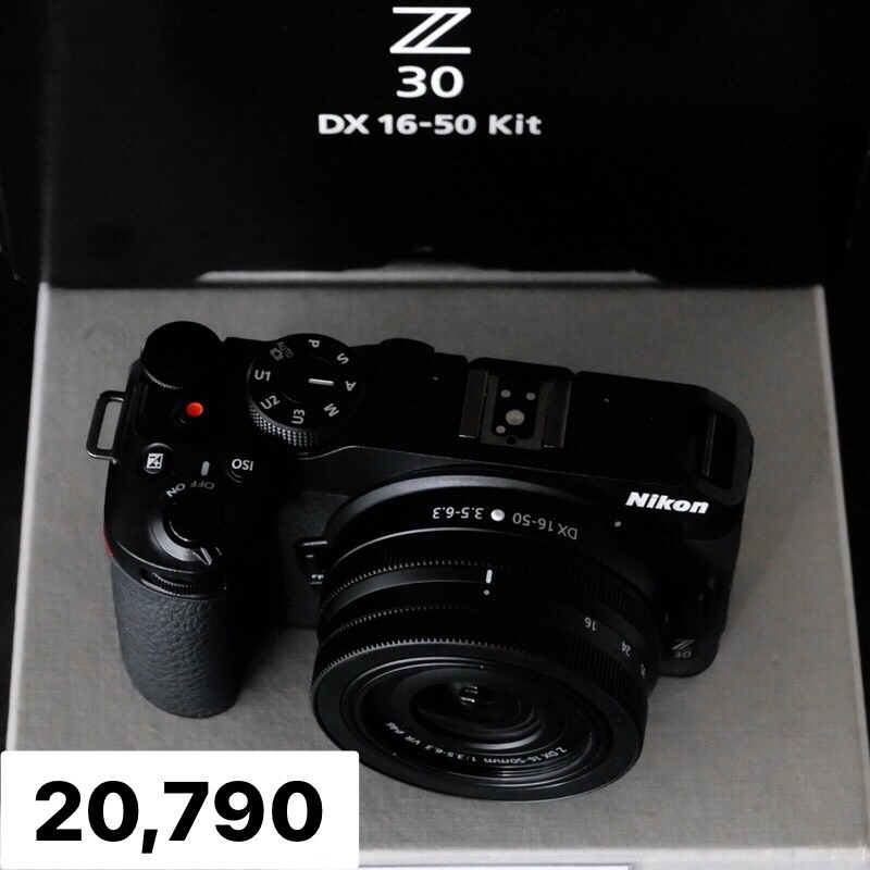 ( Used!! ) Nikon Z30 + Nikon DX 16-50 F3.5-5.6 VR | Shopee Thailand