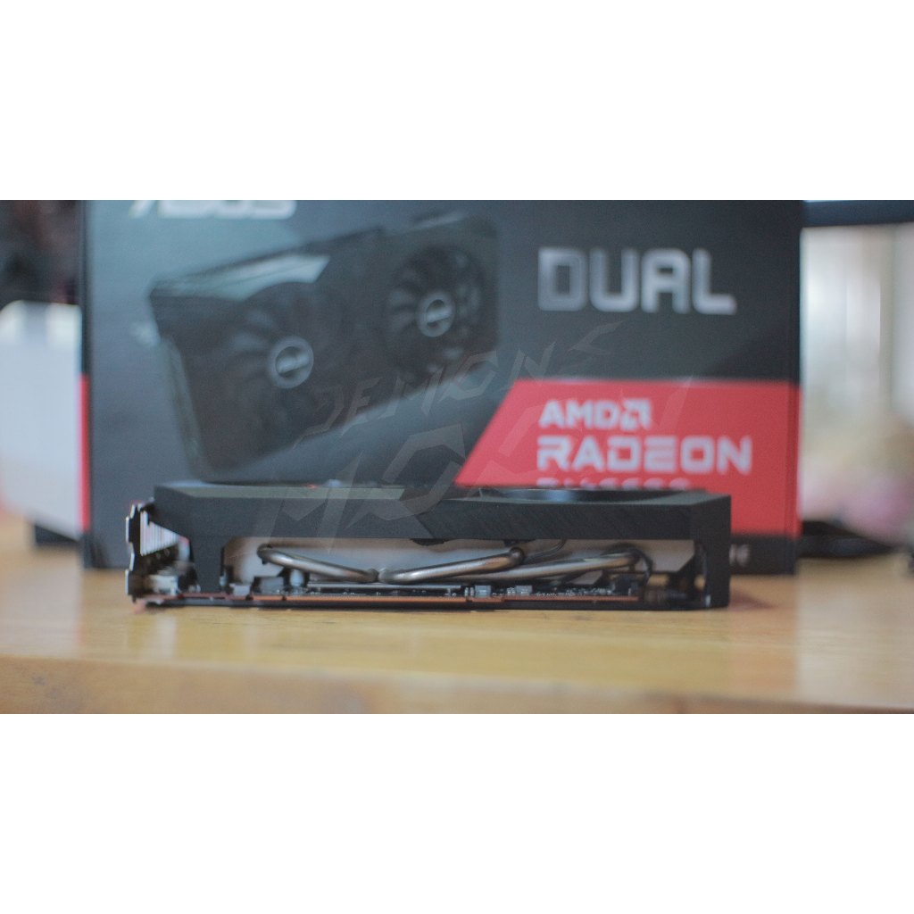 6600 ASUS RADEON RX 6600 DUAL 8G กาดจอ gpu + ประกัน Demons moon7 วัน ...