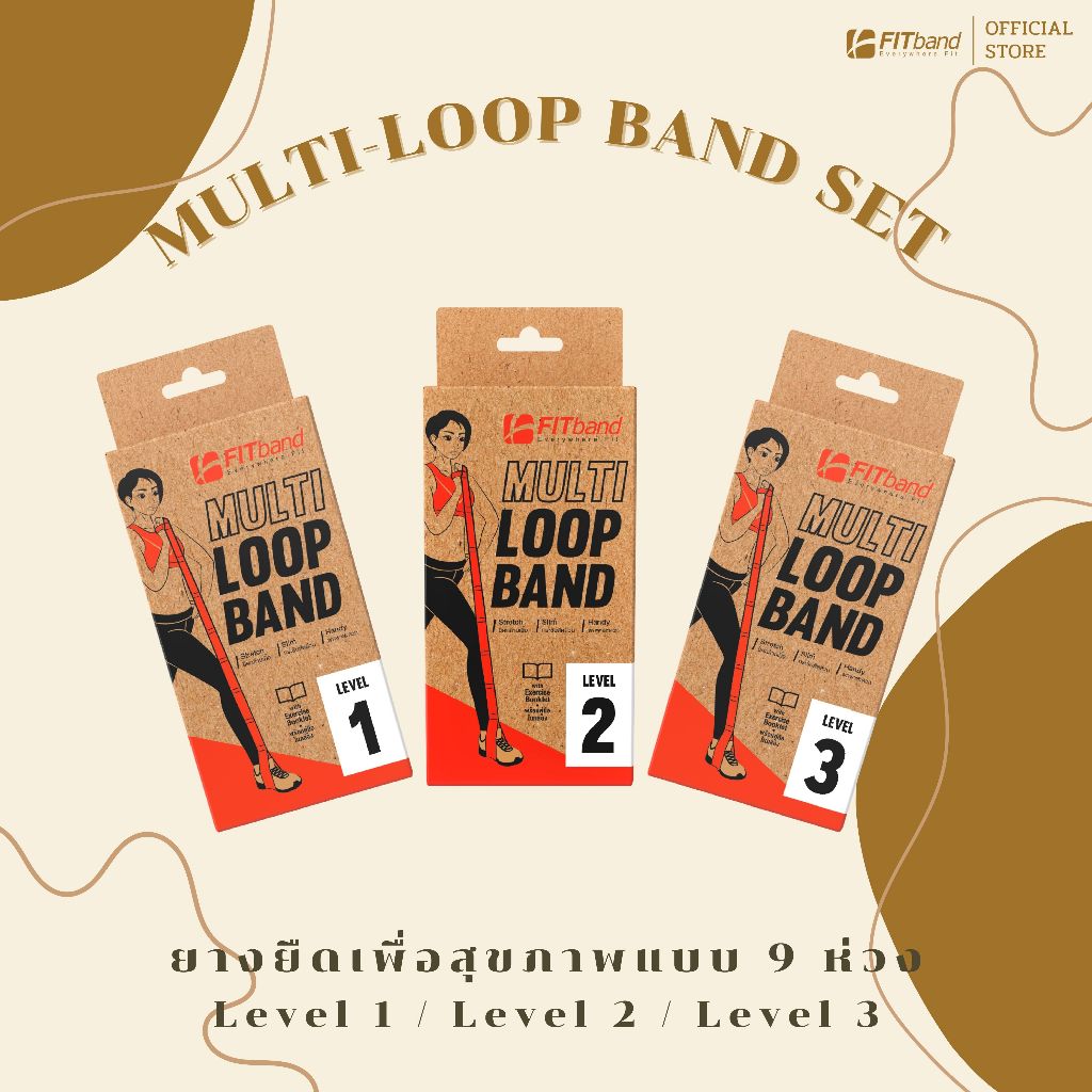 FITband Multi-Loop Band Set | Shopee Thailand