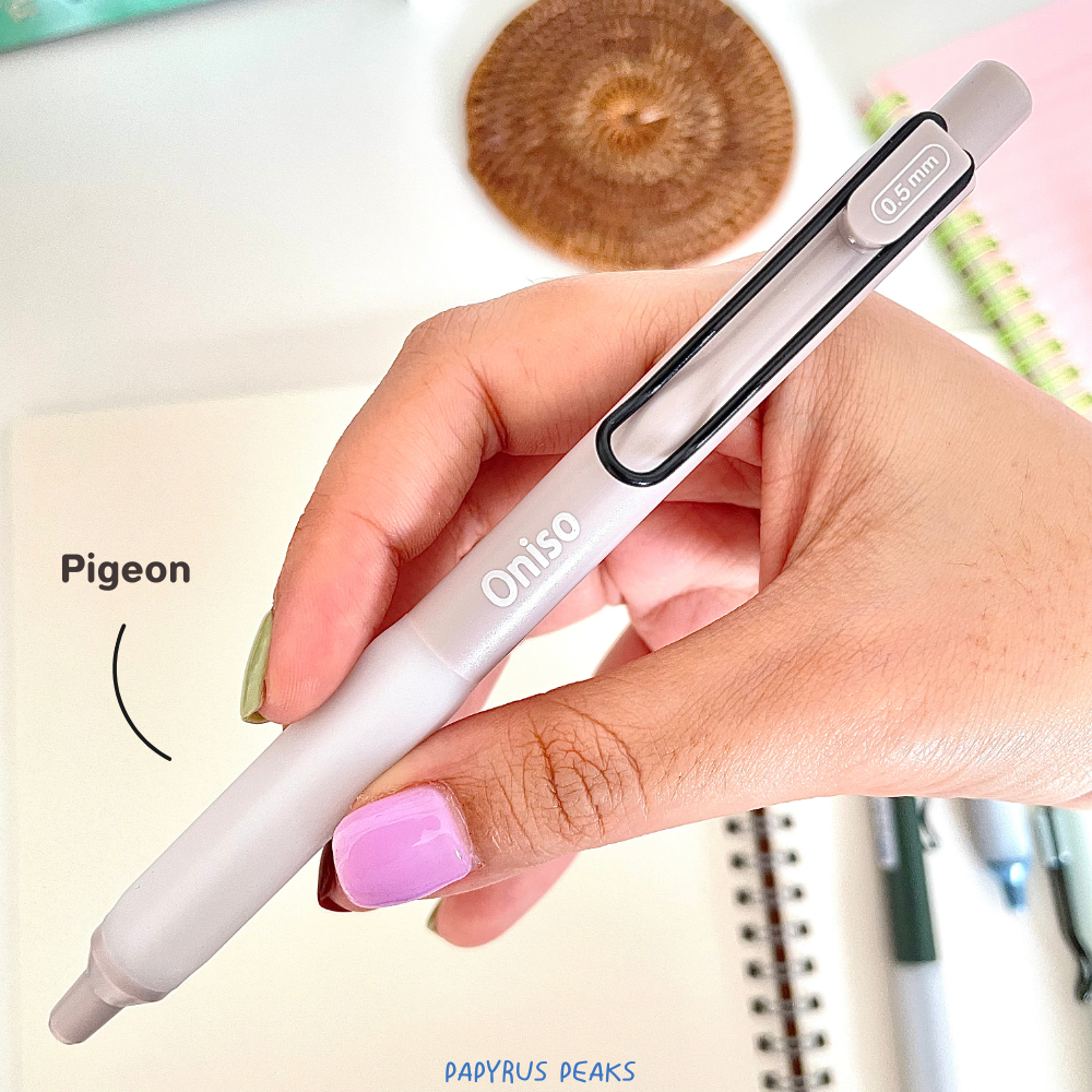 (กดติดตาม ลดเพิ่ม) Oniso Gel Pen ปากกาเจลหัวลูกลื่น 2 ชั้น ขนาด 0.5 มม. ...