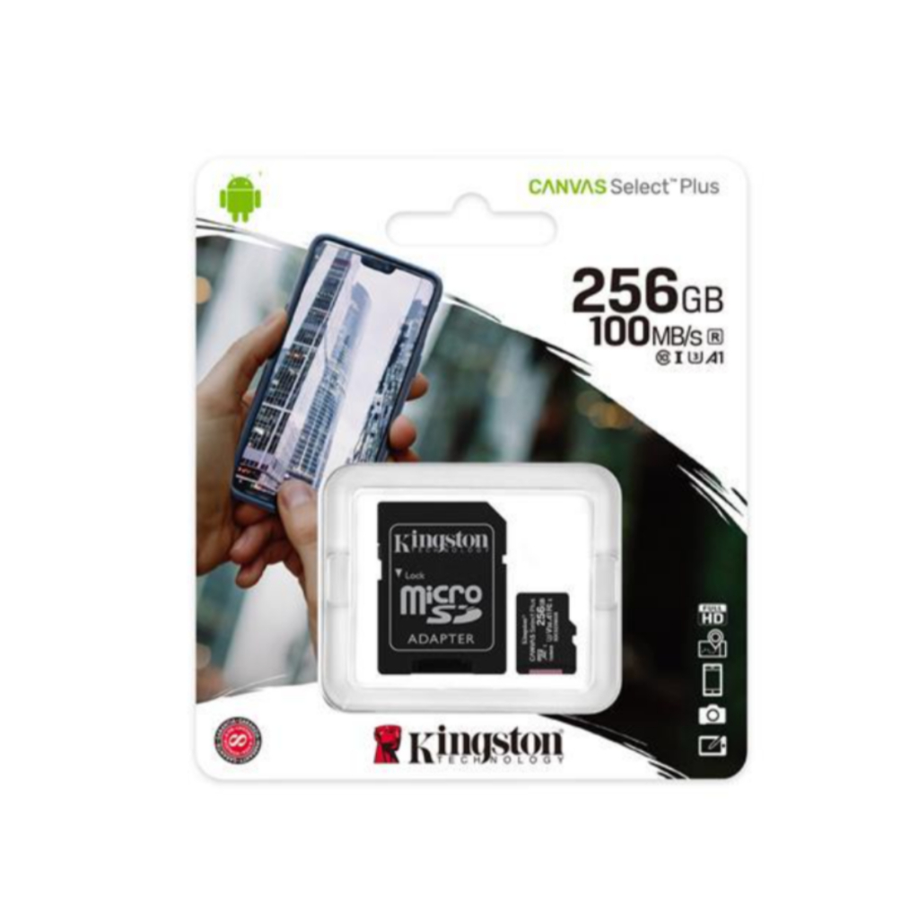 Kingston เมมโมรี่การ์ด ความจุ 256GB Micro SD Ultra Class 10 สินค้าแท้ ...
