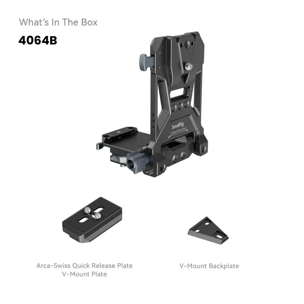 Smallrig 4064B V-Mount Battery Mount Plate ชุดแผ่นยึดแบตเตอรี่ V-Mount ...
