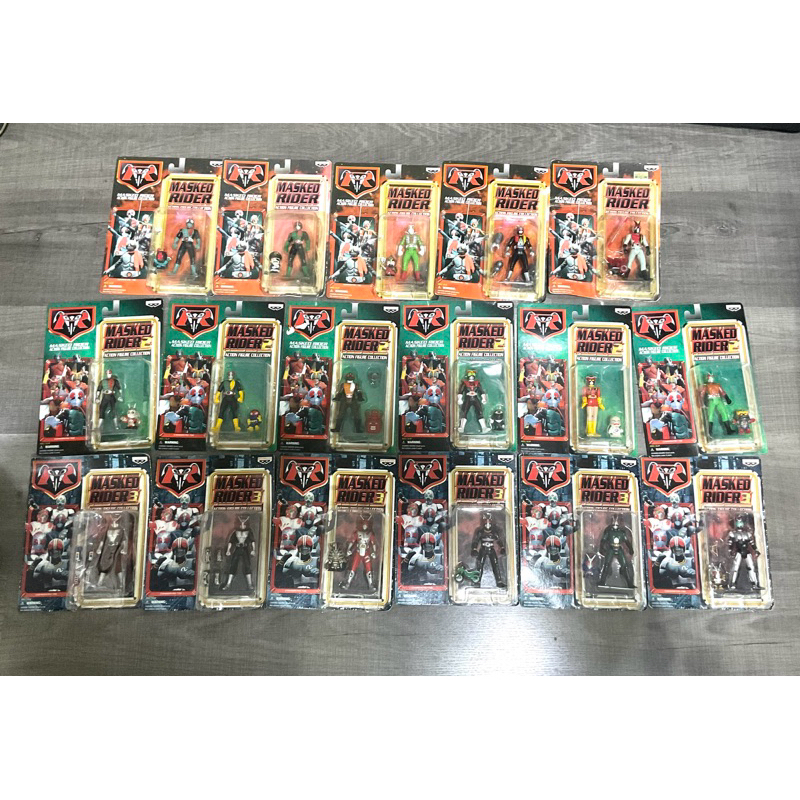 Masked rider action figure collection vol.1,2 & 3 | Shopee Thailand