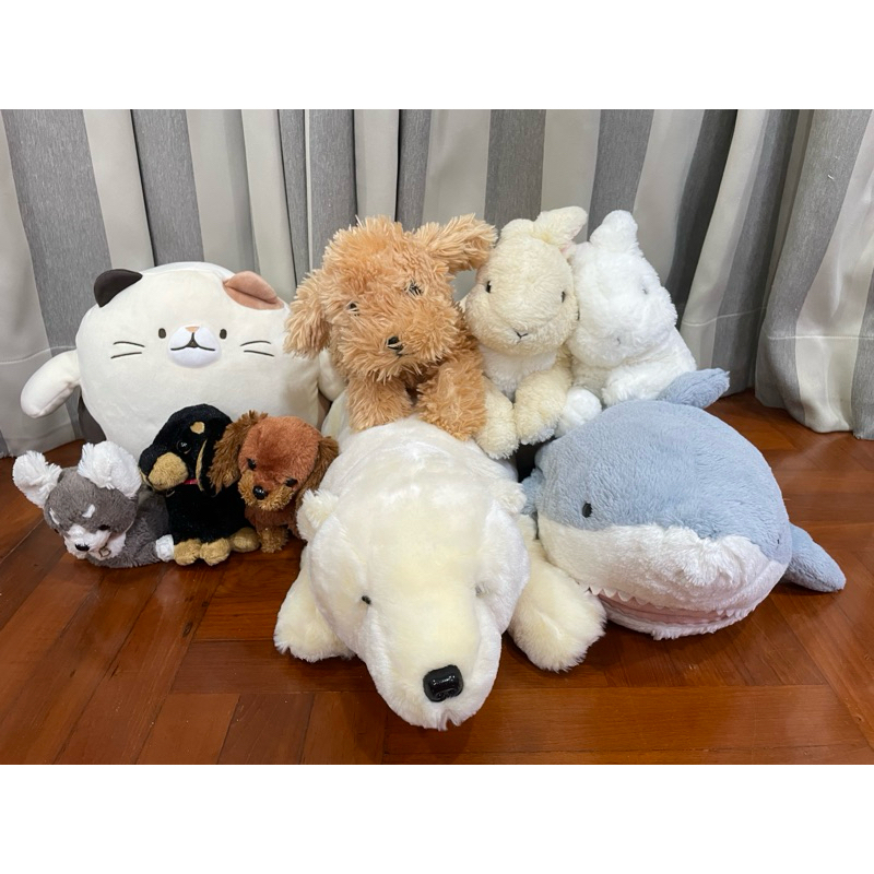 Sunlemon Polar Bear Dog Cat Shark Rabbit sheep ซันเลมอน ตุ๊กตา หมีขาว ...