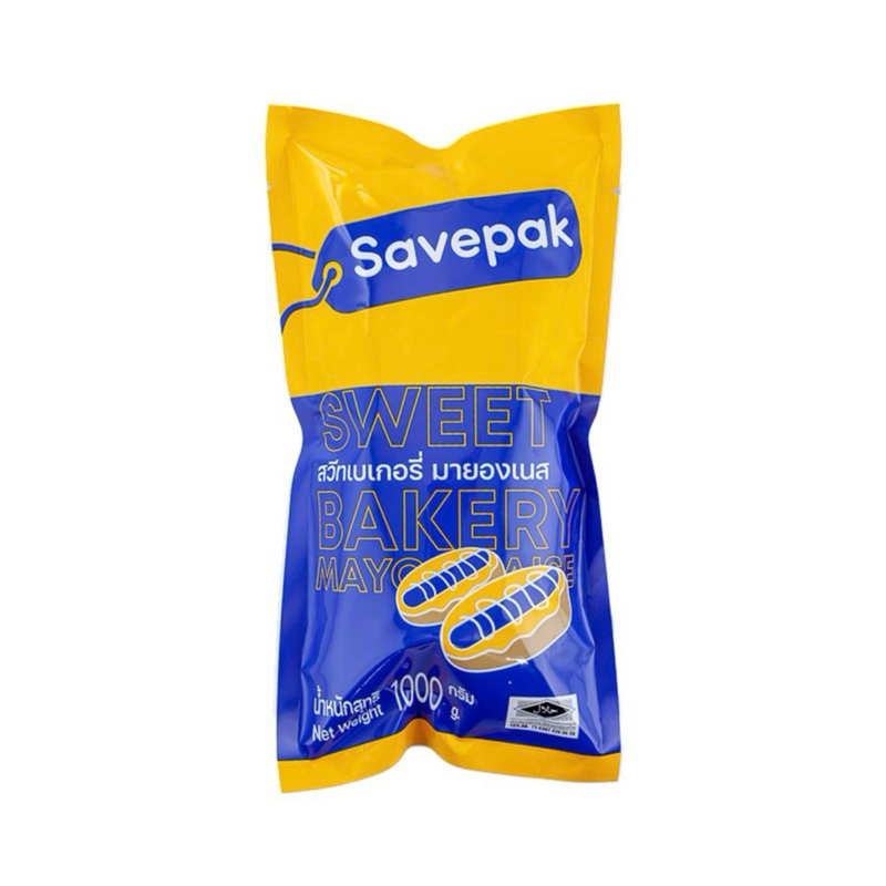 Savepak เซพแพ็ค สวีท เบเกอรี่ มายองเนส ขนาด 1,000 กรัม น้ำสลัด | Shopee ...