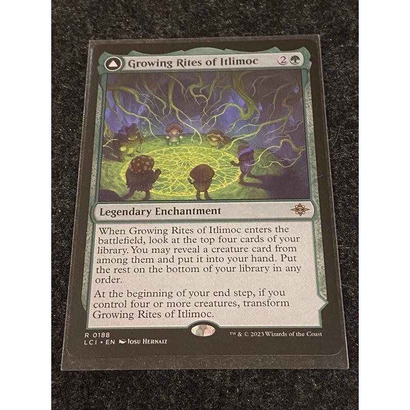[MTG][LCI] The Lost Caverns of Ixalan: Growing Rites of Itlimoc การ์ด ...