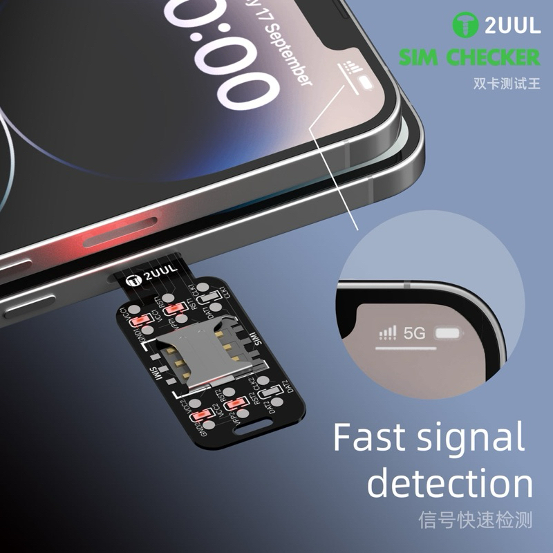 2UUL SM01 Dual SIM Checker Card Quick Test Board | Shopee Thailand