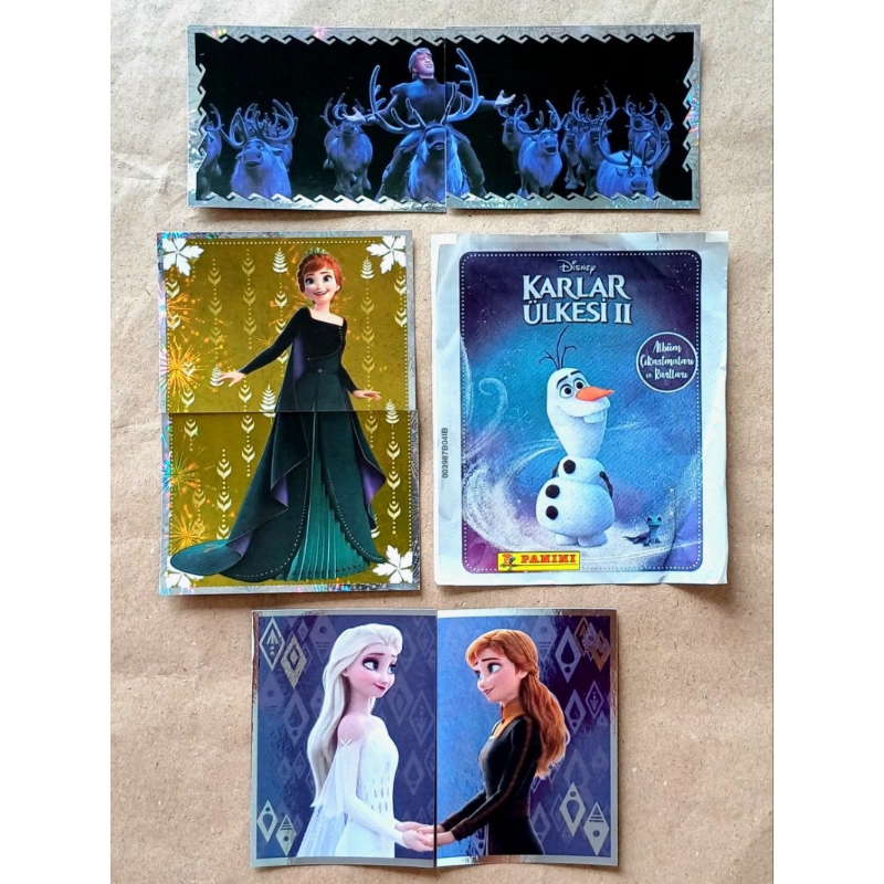 #ชุด2 สติ๊กเกอร์โฟรเซ่น (DISNEY - FROZEN 2 - THE CRYSTAL STICKER ...