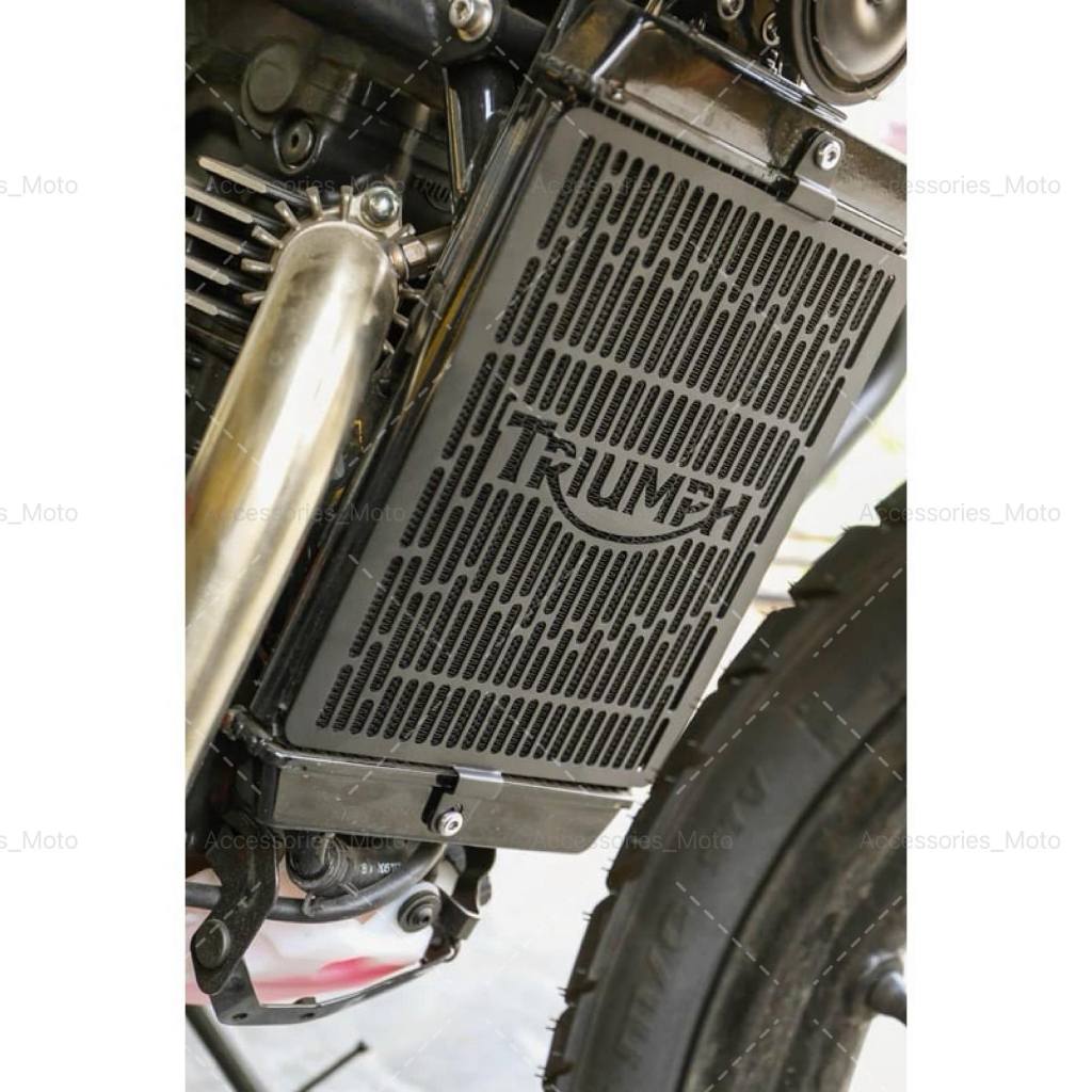 การ์ดหม้อน้ำ สำหรับ Triumph Scrambler 400 X และ Triumph Speed 400 ...