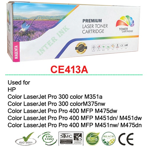 หมึกพิมพ์ LaserJet Pro 300 M351A / M375 / M375nw (CE413A) 305A สีแดง ...