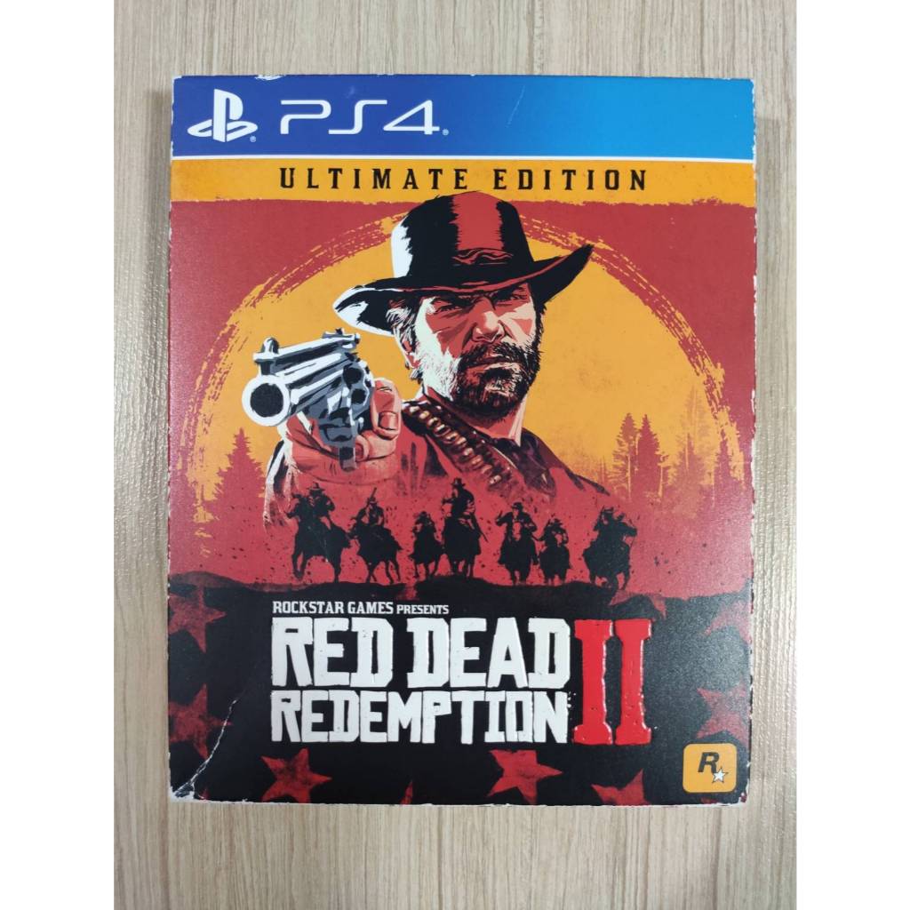 มือสอง PS4 Red Dead Redemption 2 II RDR Ultimate Edition steelbook Zone ...