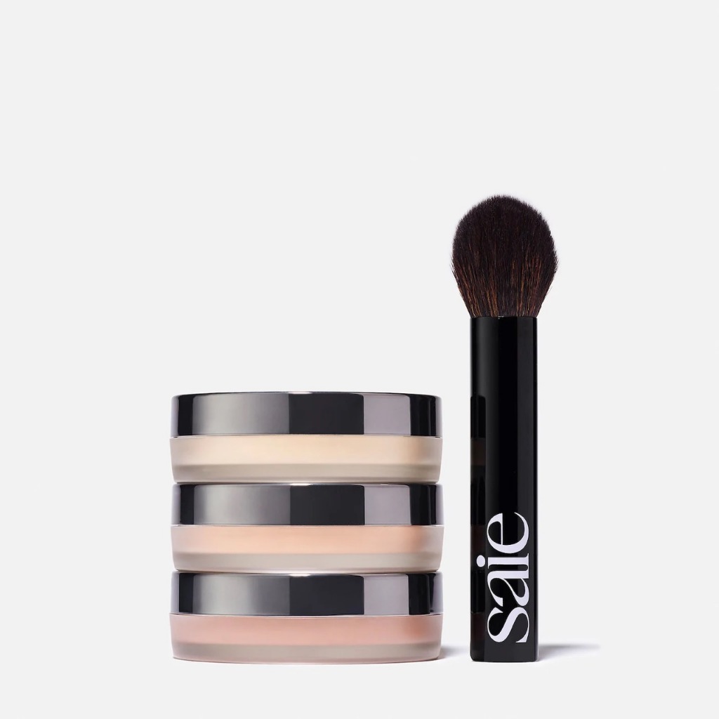 [พร้อมส่ง] SAIE The Fluffy Setting Powder Brush | Shopee Thailand
