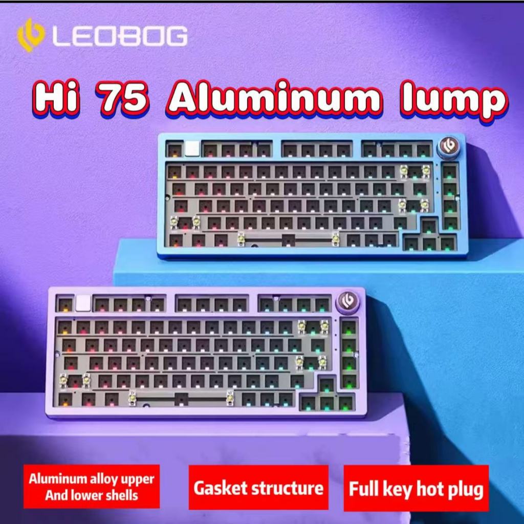Leobog Hi75 Tri-Mode Wireless Gaming Desktop Computer Officeชุด ...