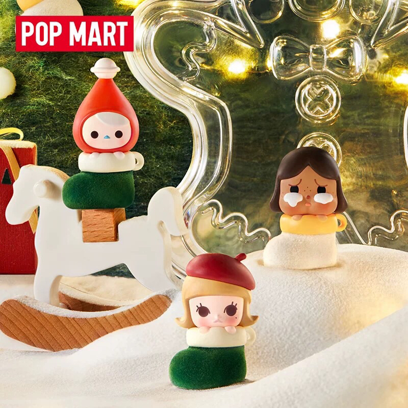 📍พรีออเดอร์📍[ยกเซต] POPMART POP BEAN Christmas Sock Series Box