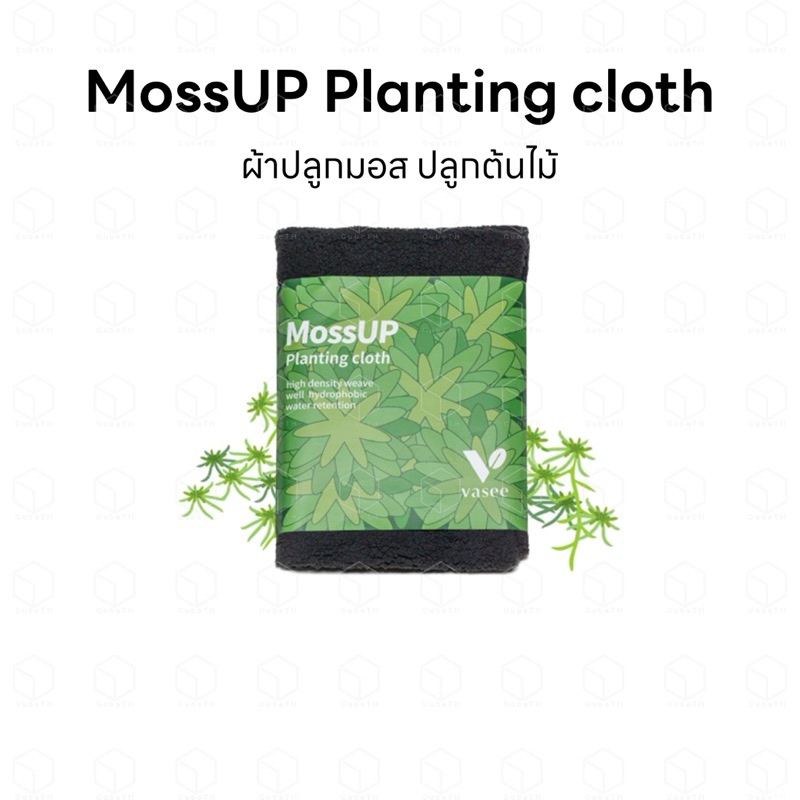 Vasee ผ้าปลูกมอส ปลูกต้นไม้ MossUP ช่วยเก็บความชุ่มชื้น กระตุ้นการยึด ...