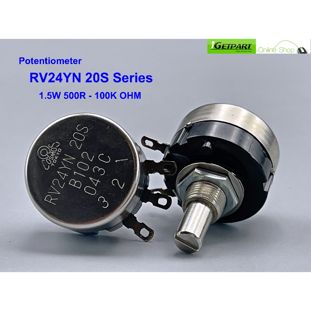 RV24YN 20S วอลลุ่ม ยี่ห้อ TOCOS 1.5WATT 100K | Shopee Thailand