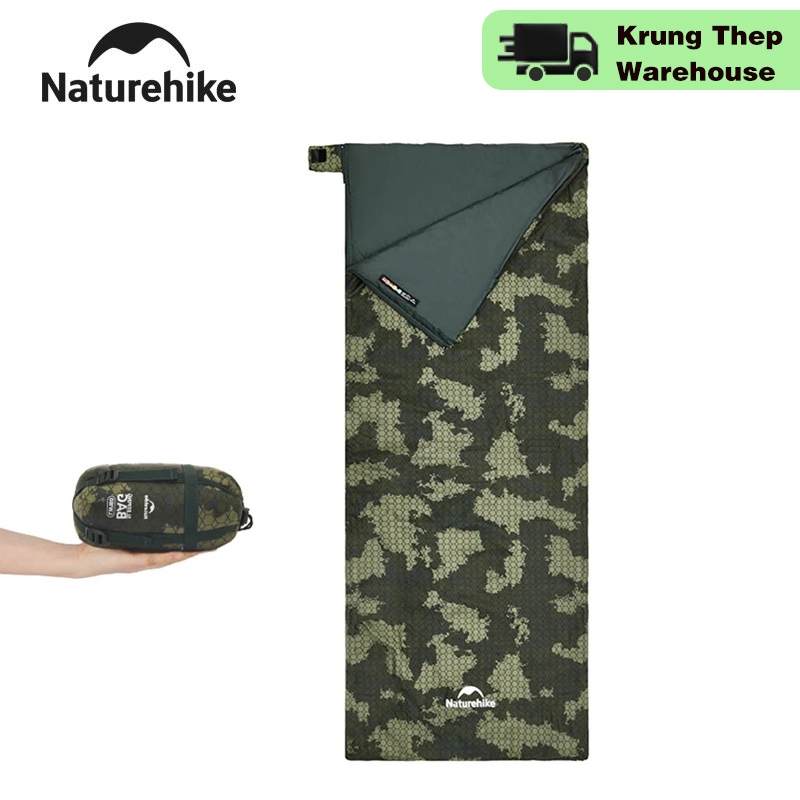 Outdoor Camping Sleeping Bag Splicing Indoor Cotton Sleeping Bed, Size: 210x80cm, Weight: 2.2kg (Blue)