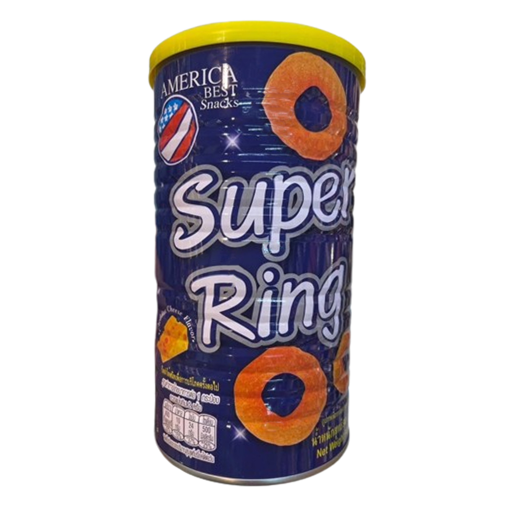 Super Ring Crispy Cheese Snack America's Best - ซูเปอร์ริง ขนมอบกรอบรส ...