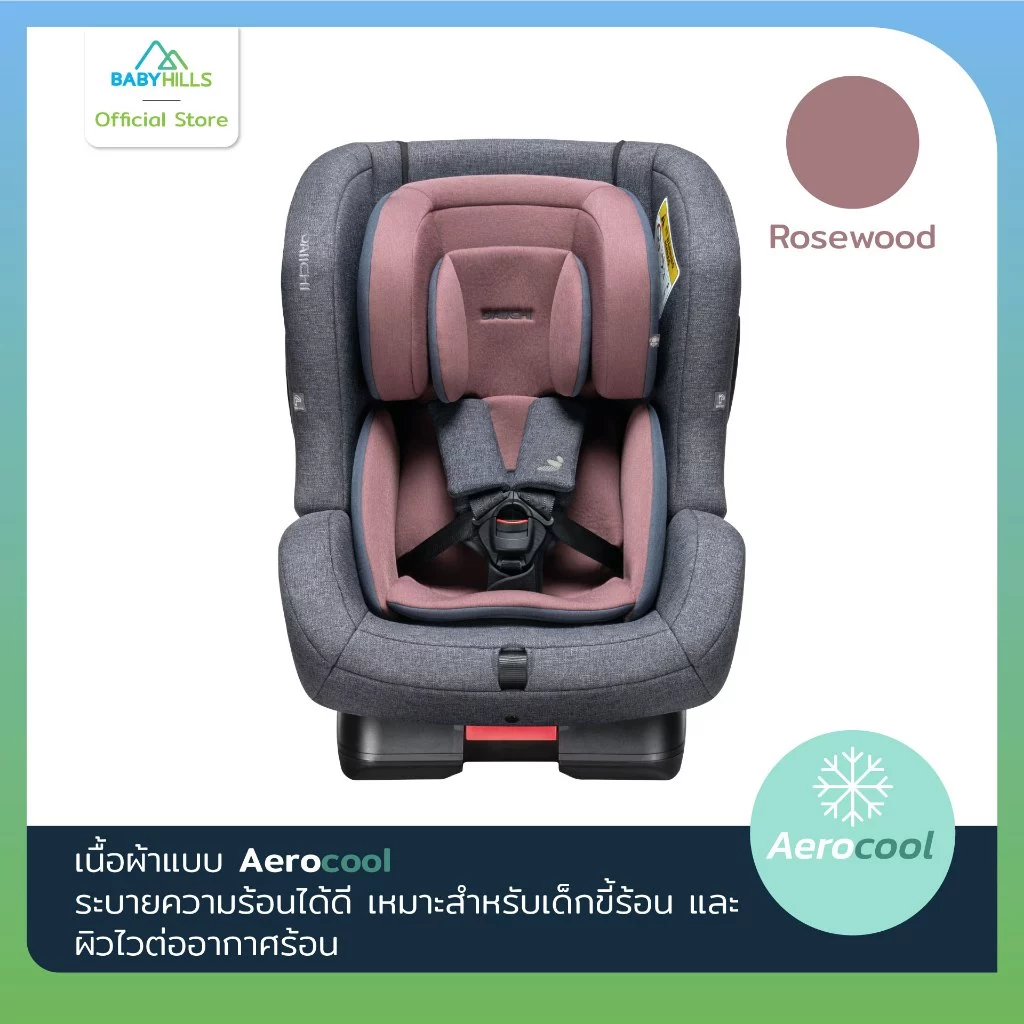 DAIICHI - First7 Plus Car Seat (ระบบBelt/Isofix) คาร์ซีทไดอิชิยอดฮิต เหมาะตั้งแต่เด็กแรกเกิด 0-7 ปี รับน้ำหนักได้ 25 kg