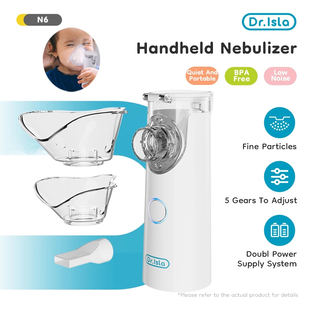 Drisla N6 Nebulizer เด็ก Inhaler Medical Inhaler Dual Power Supply ...