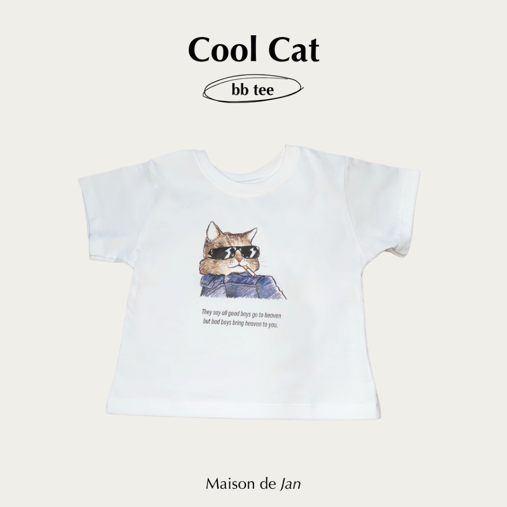 Maison de Jan - Baby tee with 