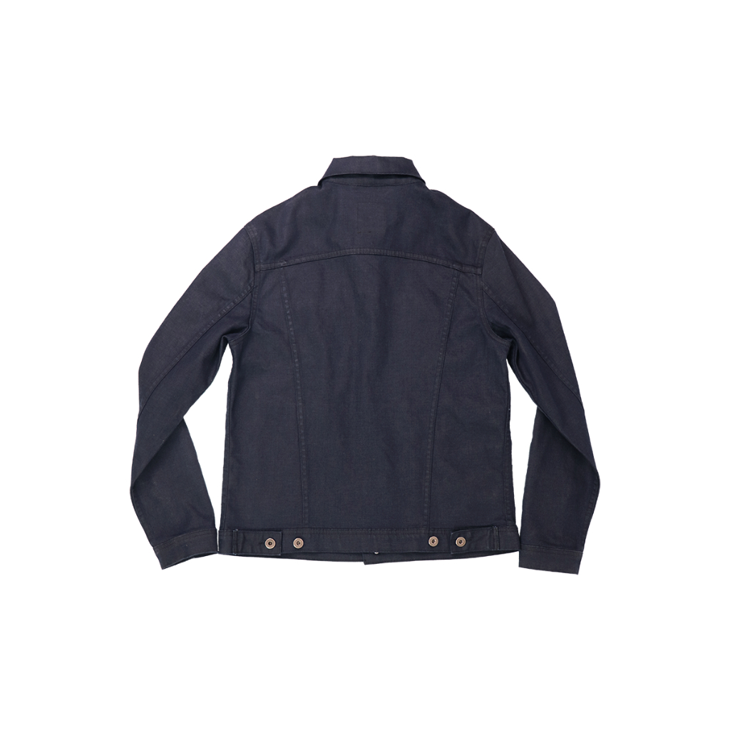 BOVY JACKET NAVY เสื้อแจ็คเก็ตสีกรมเงา กระดุมโลหะคัตติ้ง -BJ9218 ...