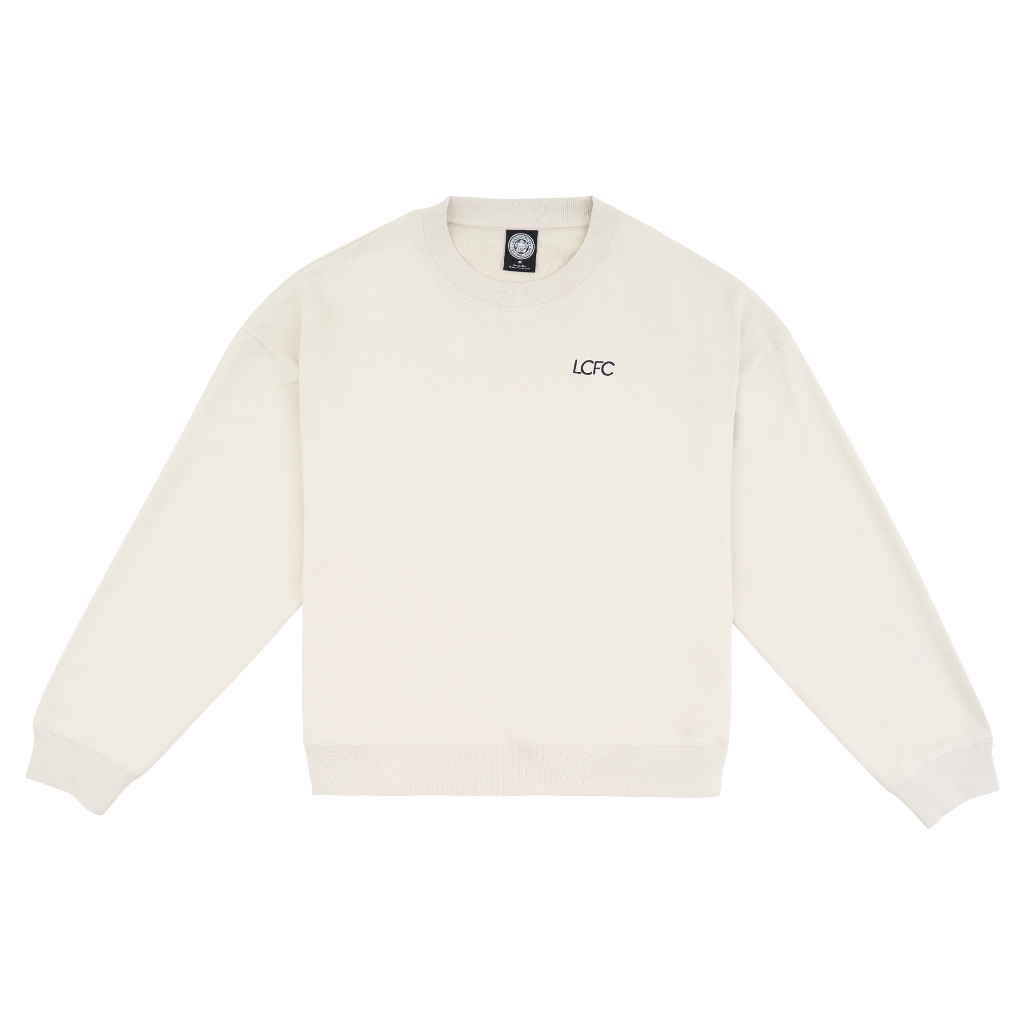 Leicester City Simple 24 Oversized Sweatshirt GY | Shopee Thailand