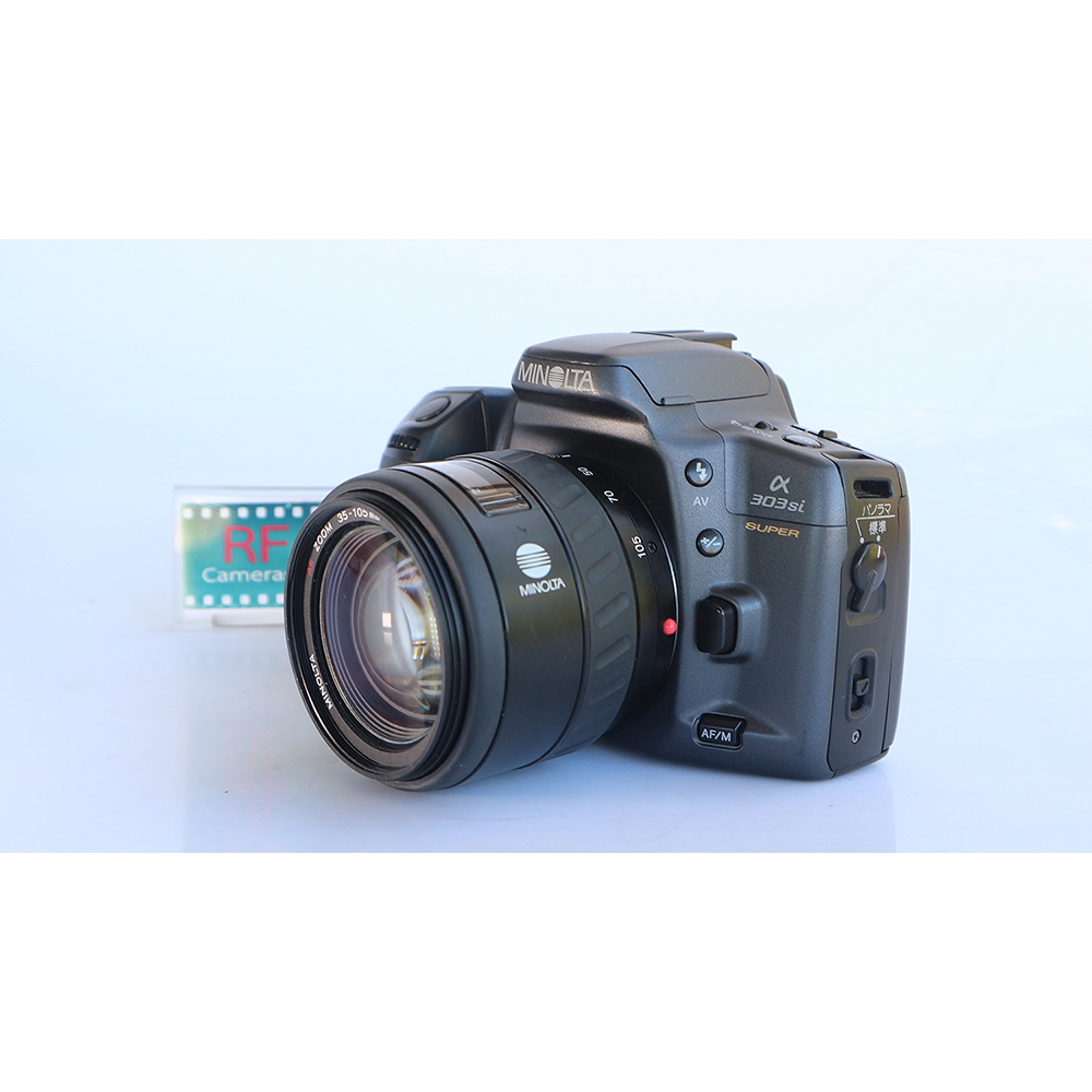 Minolta α 303si Super กล้องฟิล์มระบบSLR เปลี่ยนเลนส์ได้ +1.เลนส์