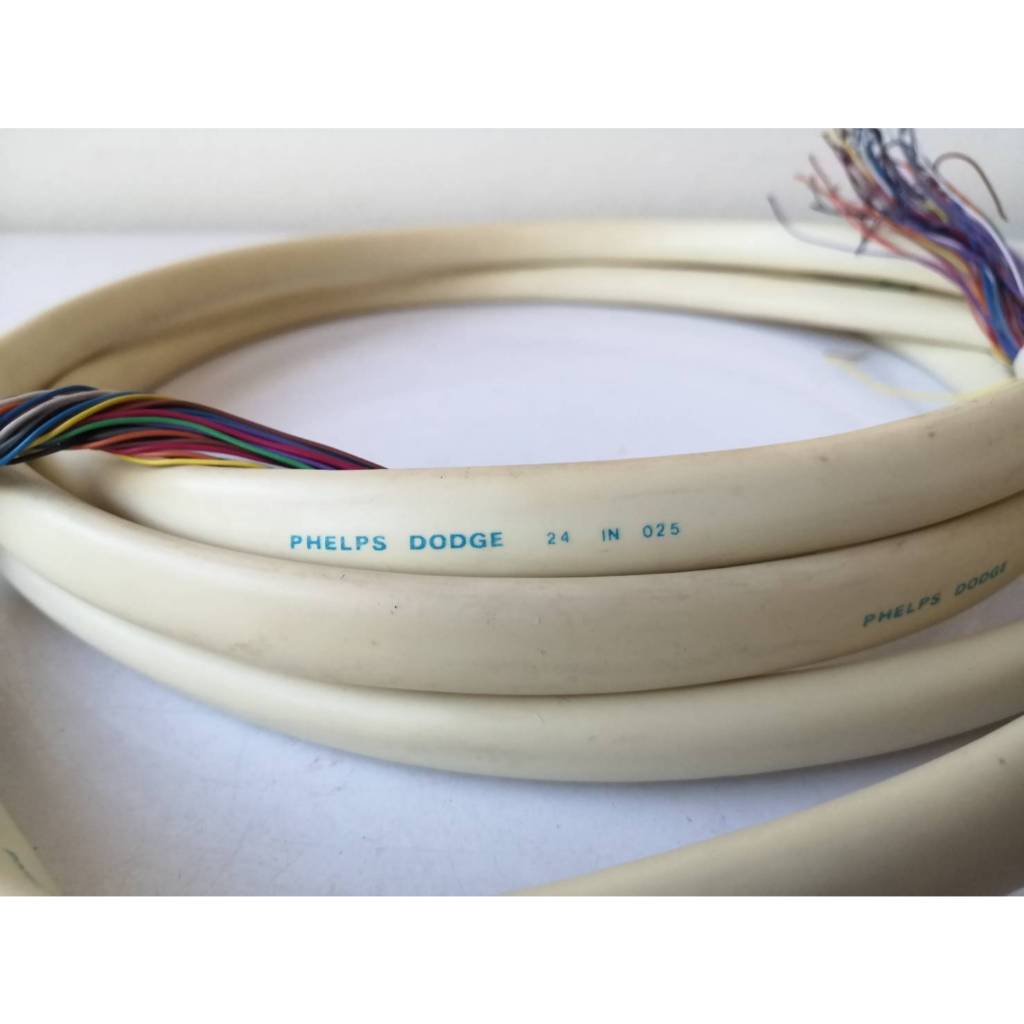 สายทองแดงมัลติคอร์ 0.5มม Multicore Cable TPEV 25คู่สาย TPEV CABLE 24AWG ...