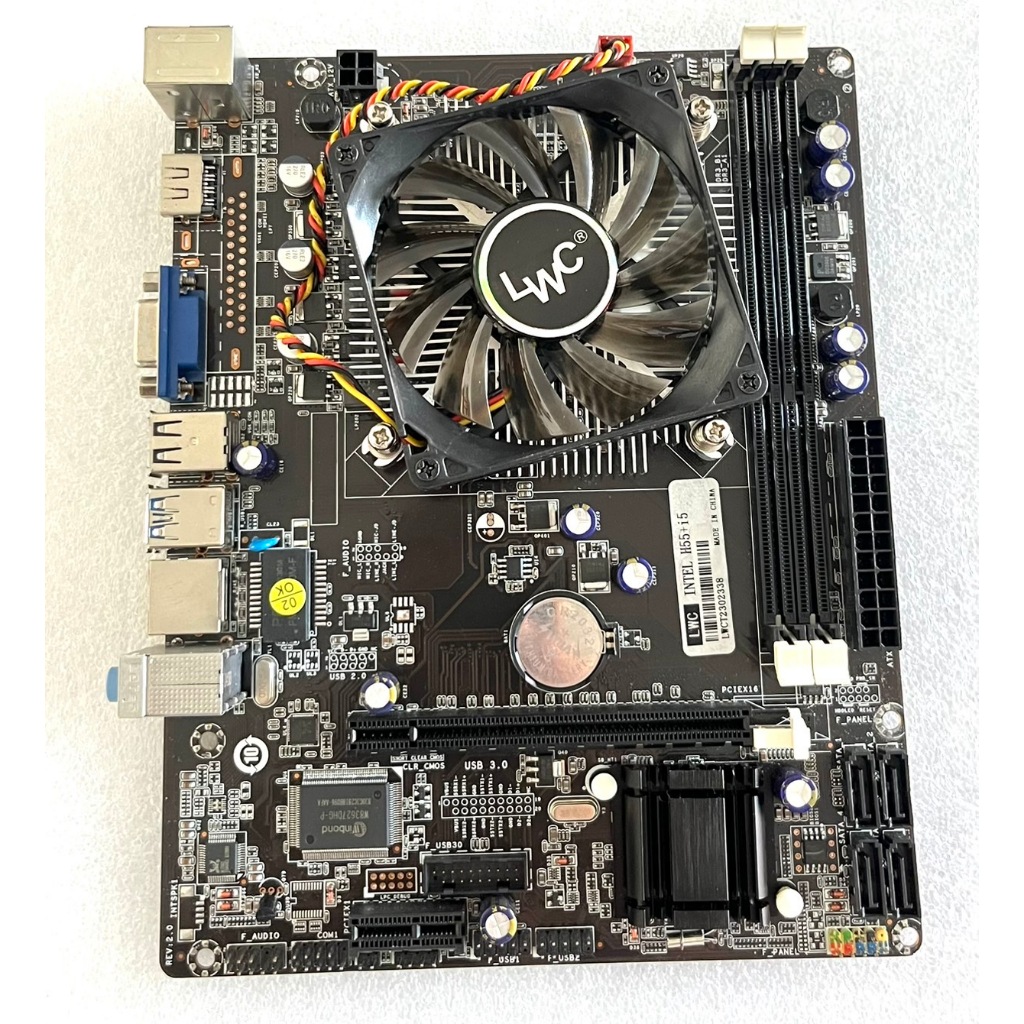 Mainboard HM55+CPU i5+Fan เมนบอร์ด LWC (Longwell) | Shopee Thailand