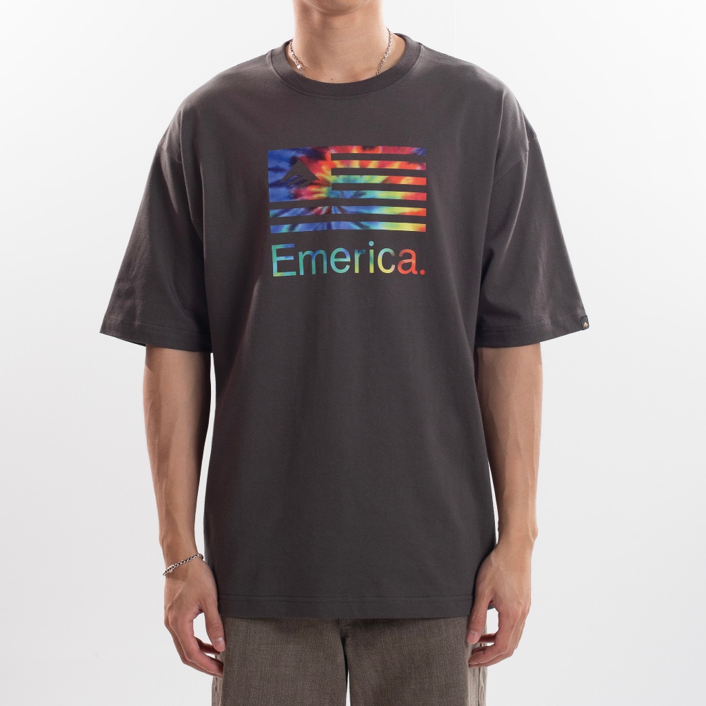 EMERICA เสื้อยืด PURE FLAG SS TEES | Shopee Thailand