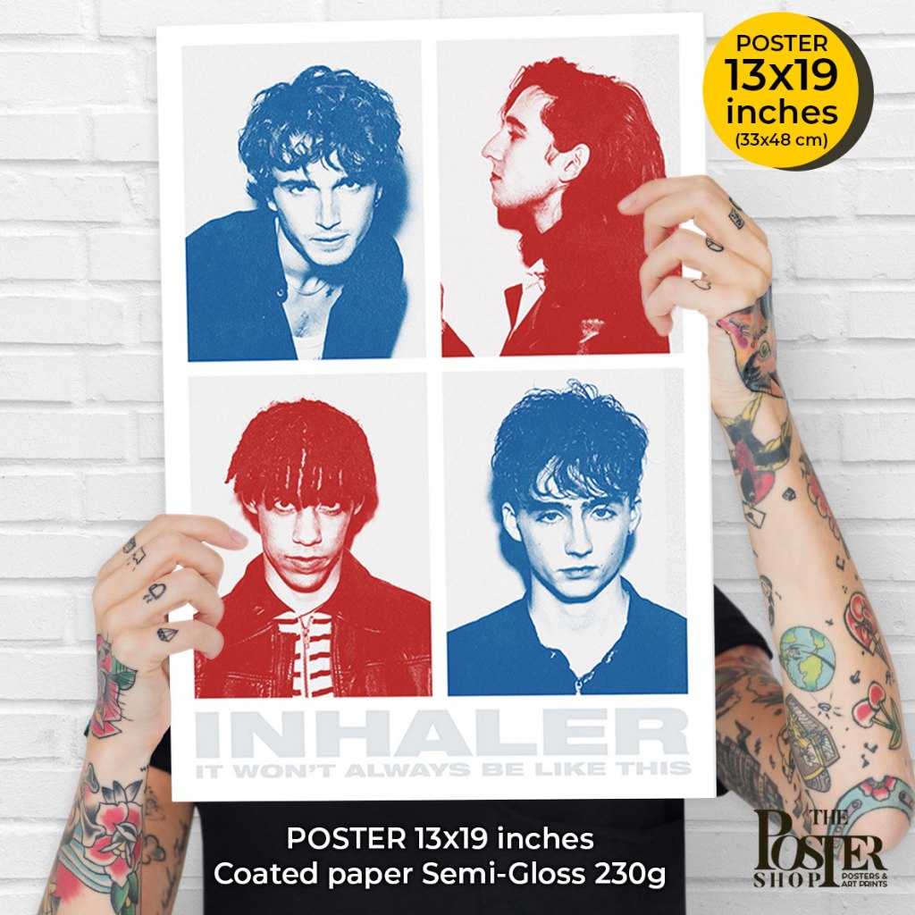 Inhaler Poster - Irish rock band originating from Dublin size 13x19 ...