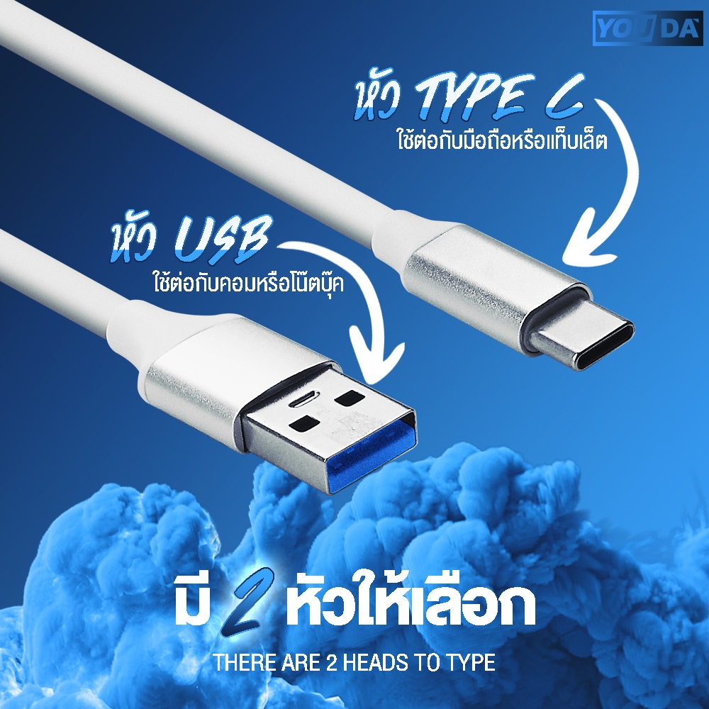 YOUDA USB HUB 3.0 1 TO 4 มี 2แบบให้เลือก รับประกัน 1ปี รองรับ OTG ...