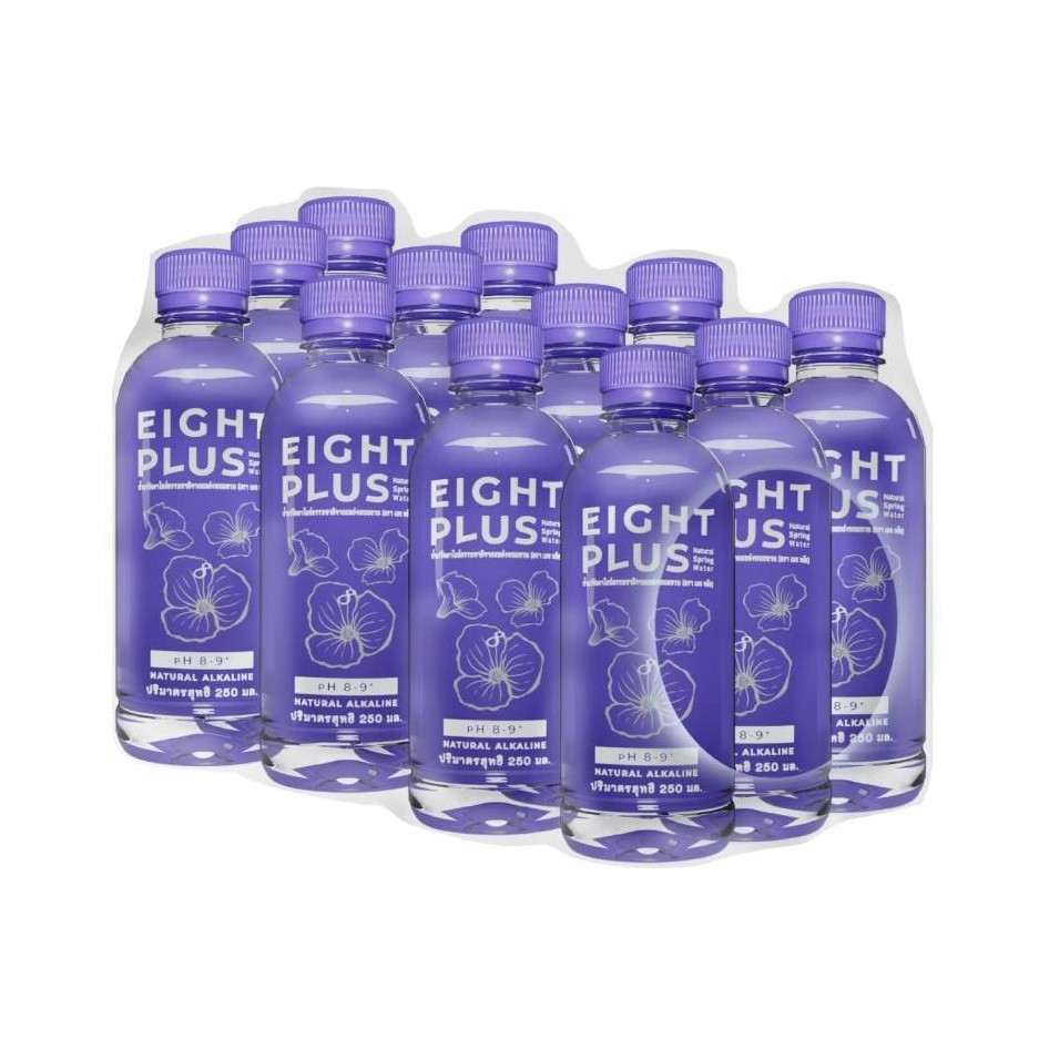 Eight Plus เอท พลัส (1 Multi-Pack) เนเชอรัลสปริงอัลคาไลน์วอเตอร์ ...