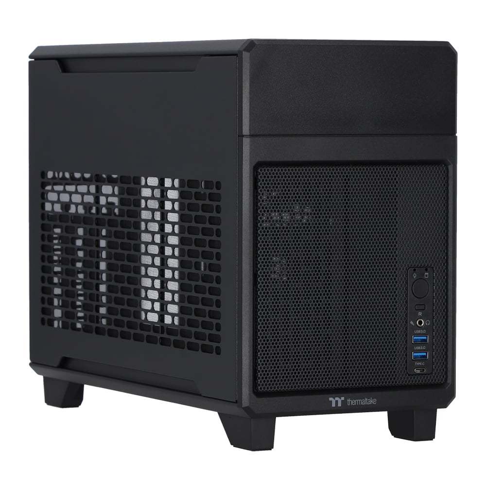 CASE (เคส) THERMALTAKE TR100 (BLACK) (MINI-ITX) | Shopee Thailand