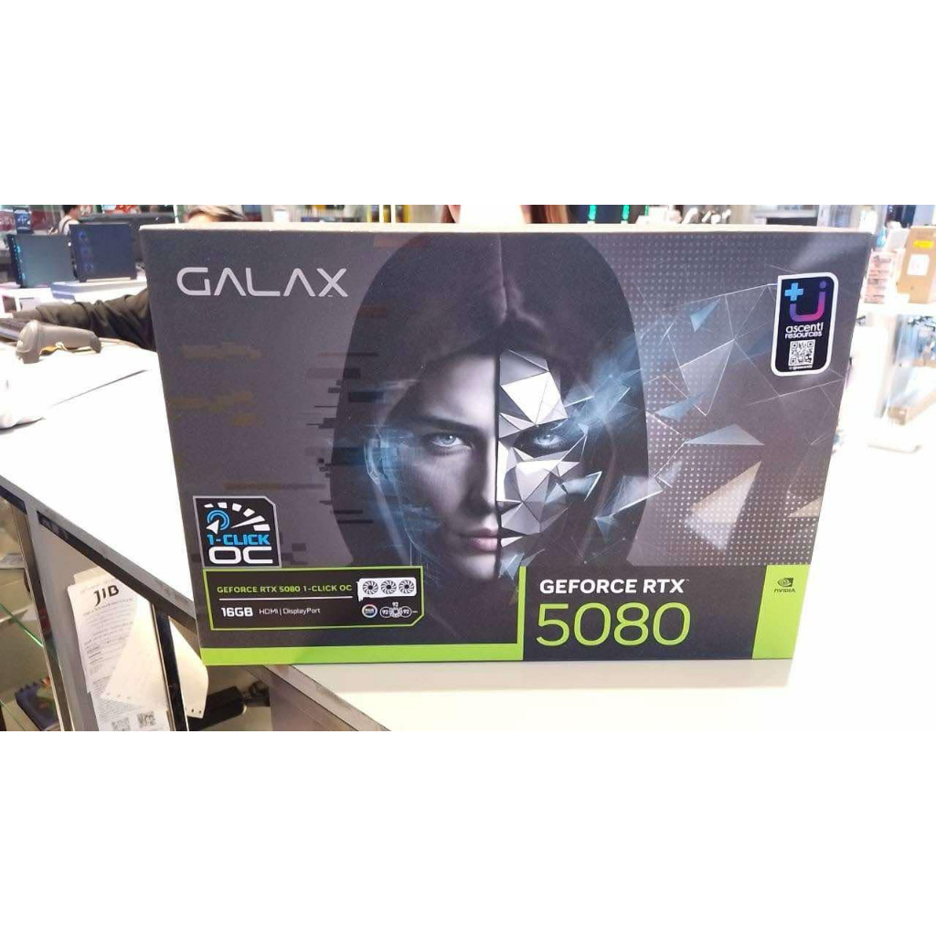 GALAX GEFORCE RTX 5080 1-CLICK OC - 16GB GDDR7 | Shopee Thailand