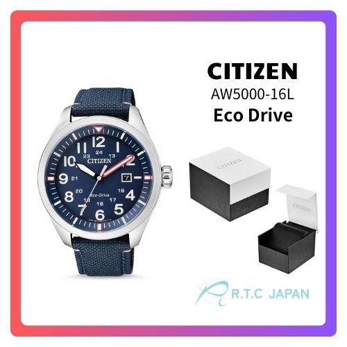 CITIZEN AW5000-16L Orologio Analogico Da Polso – Quadrante Blu, Stile Classico Giapponese