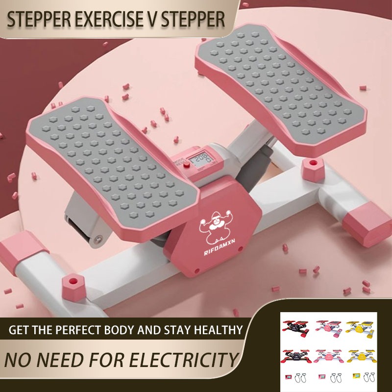 แบบใหม่ V-Shape Stepper เครื่องออกกำลังกายสุดฮิต ออกกำลังกายขา สะโพก ...