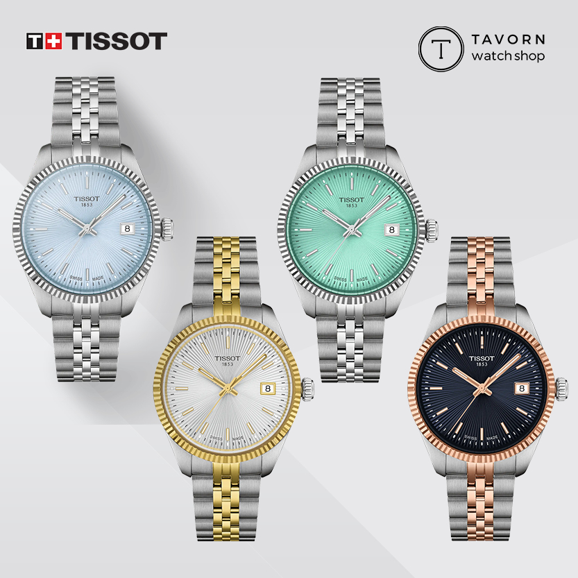 นาฬิกาผู้หญิง TISSOT Ballade 34mm รุ่น T156.210.11.351.00/T156.210.22 ...