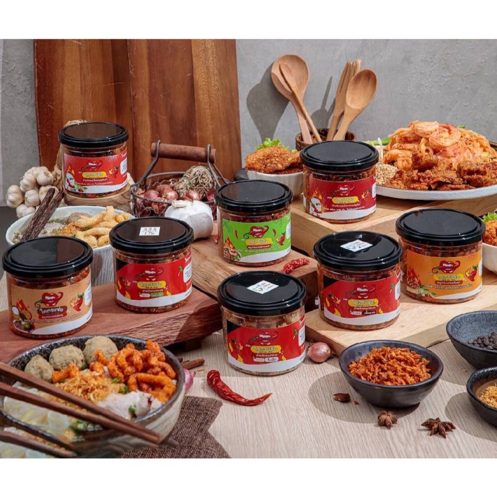 🔥น้ำพริกหมูกระจก🔥โคตรแซ่บ ไม่ใส่วัตถุกันเสีย ไม่อมน้ำมัน กรอบนาน น้ำพริกกากหมู กากหมูแน่นๆสูตรเด็ดไม่เหมือนใคร - 2