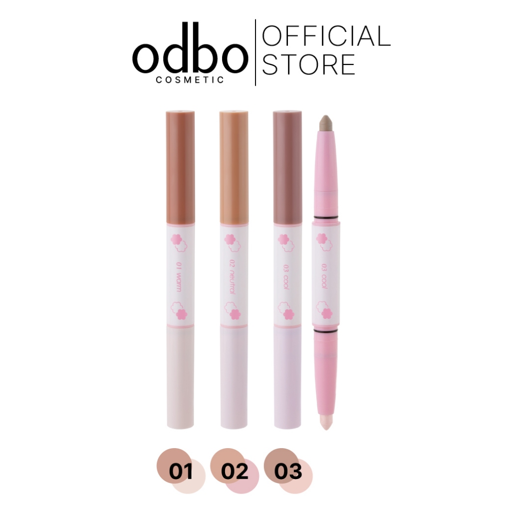 ODBO CONTOUR X HIGHLIGHT DUO STICK OD4013 #คอนทัวร์ไฮไลท์ดูโอ้สติ๊ก ...