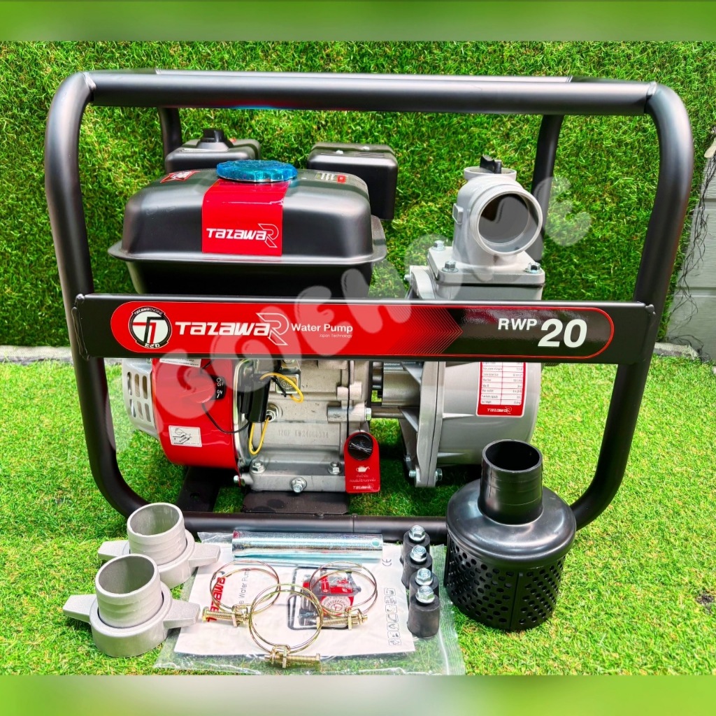 TAZAWA เครื่องสูบน้ำ เบนซิน รุ่น RWP-20 ขนาด 2 นิ้ว เครื่องยนต์ 4 ...
