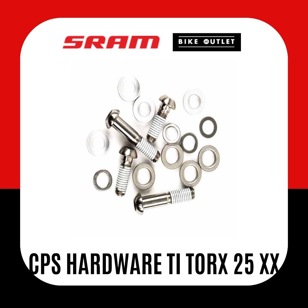 น็อตปั้มเบรคจักรยาน AVID CPS HARDWARE TI TORX 25 XX | Shopee Thailand