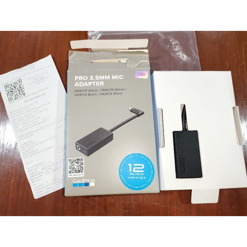 GoPro Accessories Mods อุปกรณ์เสริมไมโครโฟน Pro 3.5mm Mic Adapter ...