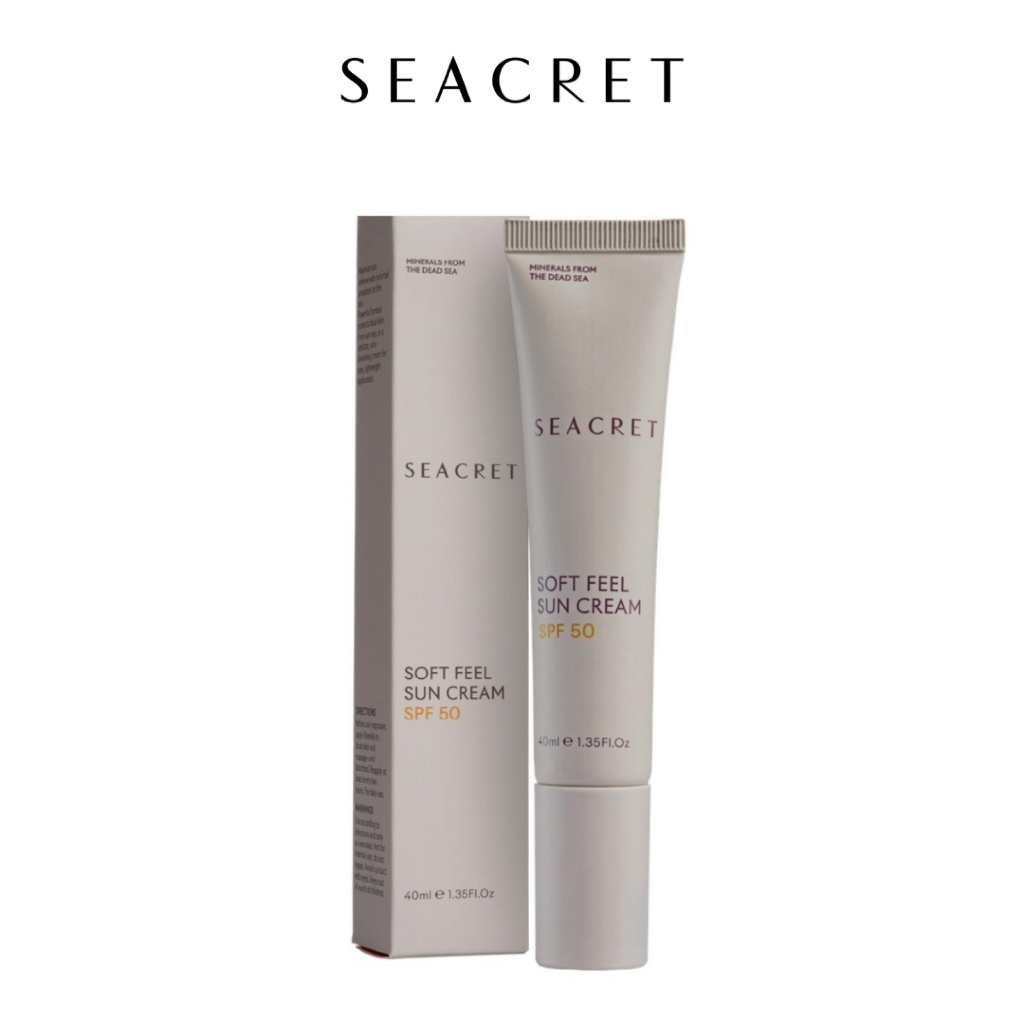 SEACRET Soft Feel Sun Cream SPF50 ครีมกันแดดหน้าบางเบา ไม่เหนียว