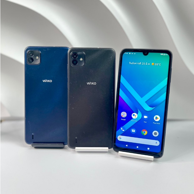 Wiko Y82 โทรศัพท์มือสอง เดิมๆ(มีรอย) ซิม1ล็อคทรู หน้าจอ 6.1 นิ้ว แรม 3 ...