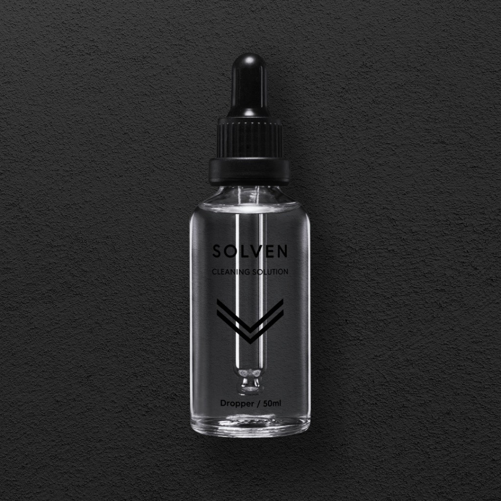 SOLVEN Dropper / 50ml น้ำยาเช็ด Panel Line แบบไร้กลิ่น (เฉพาะน้ำยาเช็ด ...