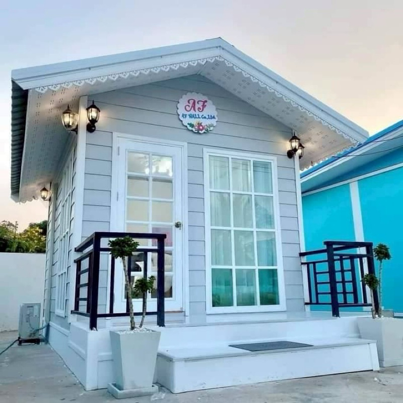 บ้านน็อคดาวน์ทรงโมเดิร์น
